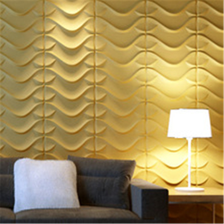 Art Design Green Material 3D PVC Wallpaper Wall Panels Home Decoration for Ceiling Living Room