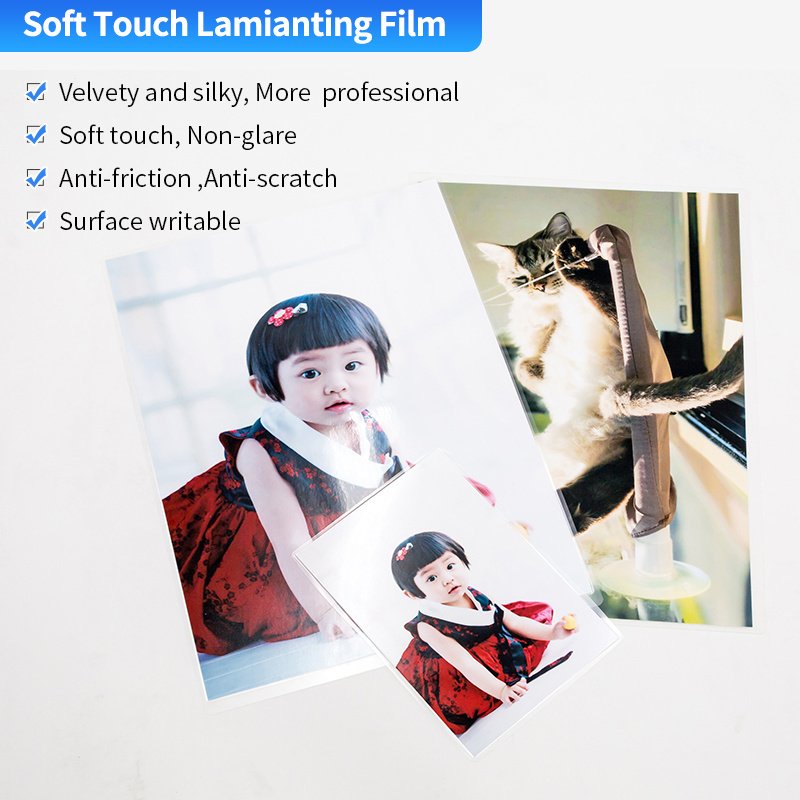 soft touch lamination pouches for film laminating machine in china