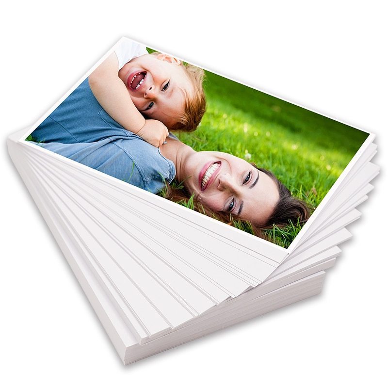 High Quality Self Adhesive 220Gsm Inkjet Glossy Photo Paper Sticker In A4 Sheet Or Roll Size