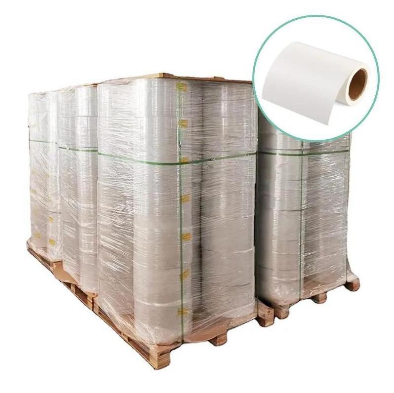 waterproof pp synthetic paper matte film roll matte advertising printing material inkjet media