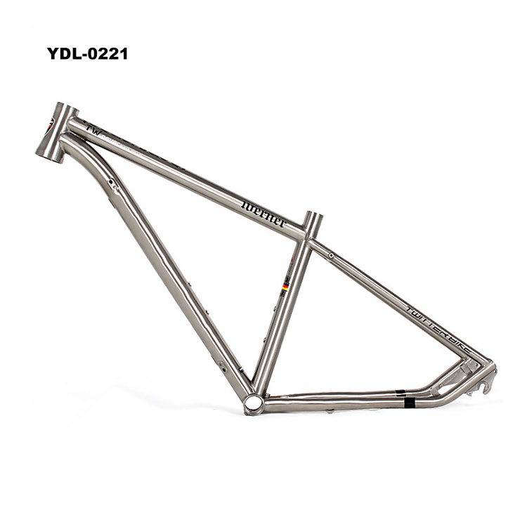 Newly Ultra-Light Titanium Alloy Mountain Bike Frame 26/27.5 Inch Mtb Frames