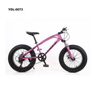 Fat Bikes Tire 20 Inch 7 Speed Beach Snowmobile 4.0 Extra Large Tire Weathered Students Mountain Bike