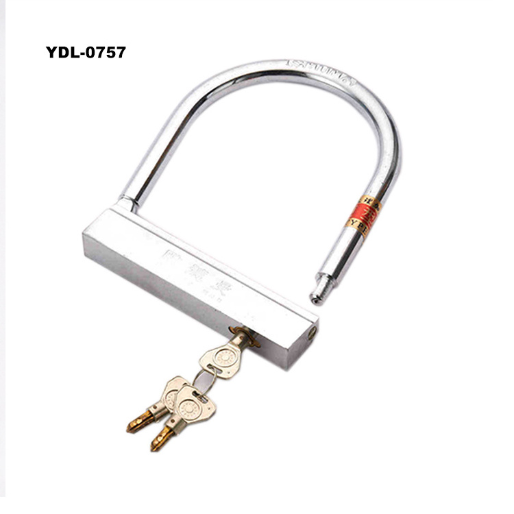 Motorcycle Locks U-type Anti-Theft Anti-Hydraulic Shear Bike U-Lock Bike Electric Bicycle Lock