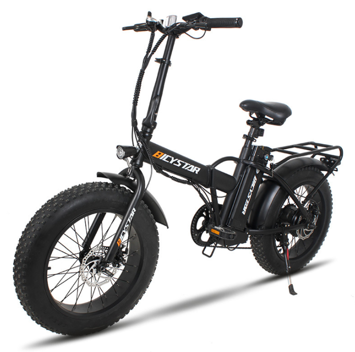 Portable fat tire ebike 20 inch foldable city folding e bike road electrique bike / foldable electric bike for adults