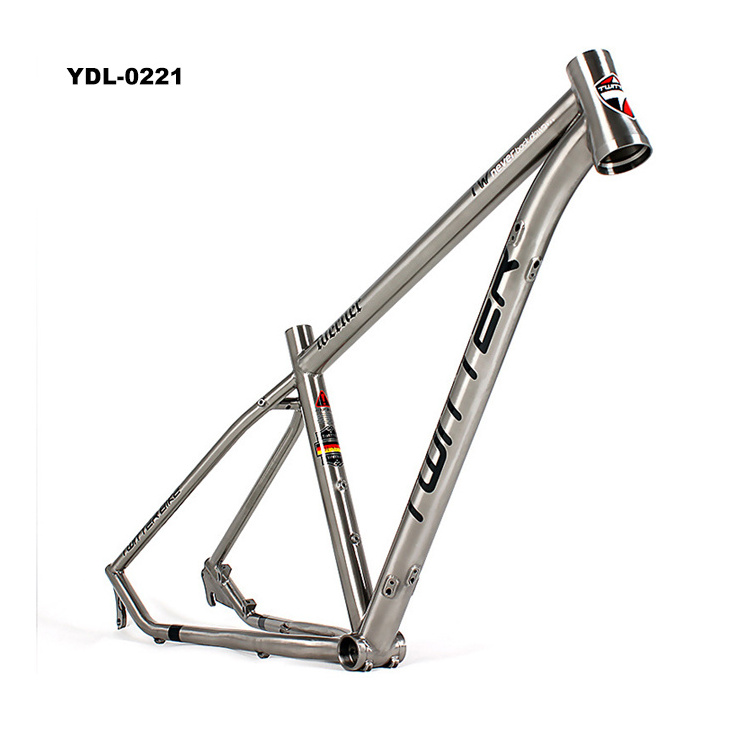 Newly Ultra-Light Titanium Alloy Mountain Bike Frame 26/27.5 Inch Mtb Frames