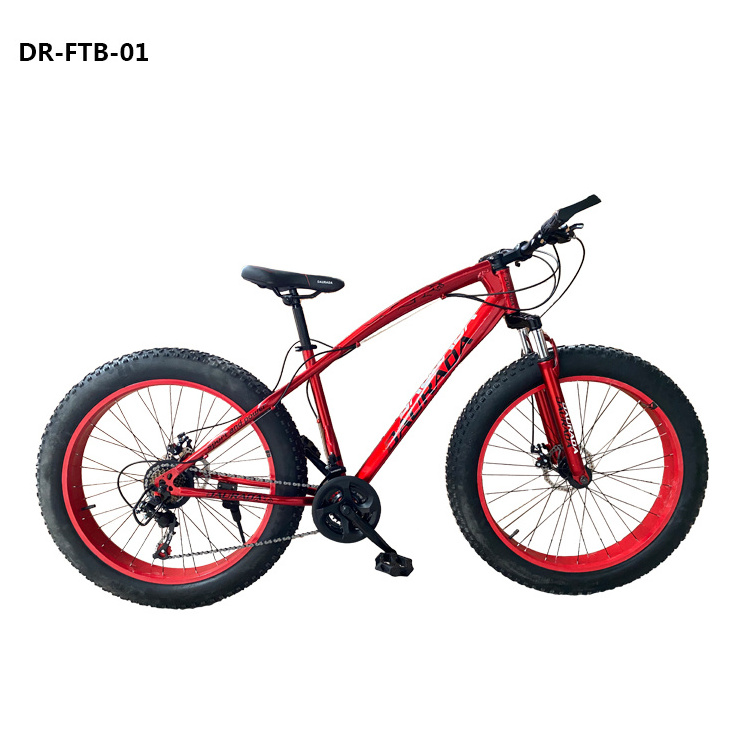 DAURADA Tianjin Carbon Steel frame full suspension 29 inch mountain bike with fat tire