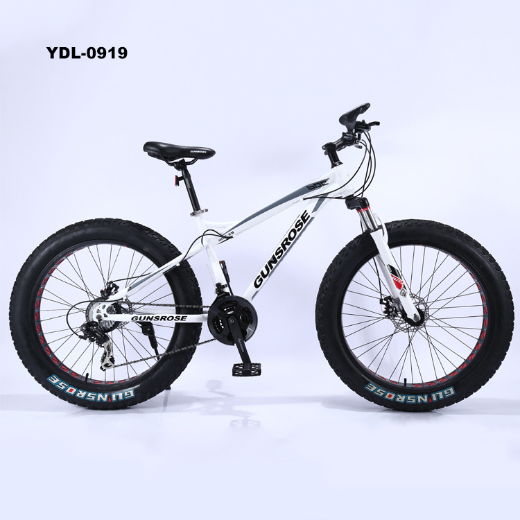 newest model 21 speed Fat Tire bisiklet 26x4.0 Inch  Mountain Bike bicycle