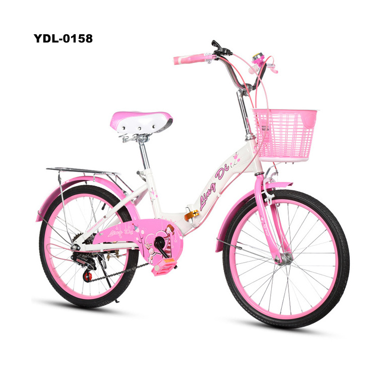 Manufacturer China Mini Bike 6-Speed Folding Bicycle Students Bike