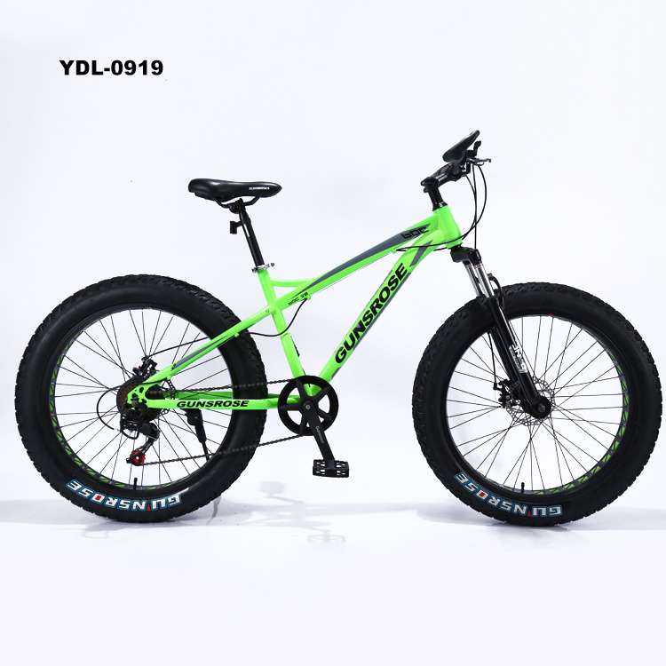 newest model 21 speed Fat Tire bisiklet 26x4.0 Inch  Mountain Bike bicycle