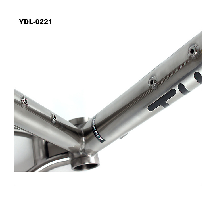 Newly Ultra-Light Titanium Alloy Mountain Bike Frame 26/27.5 Inch Mtb Frames