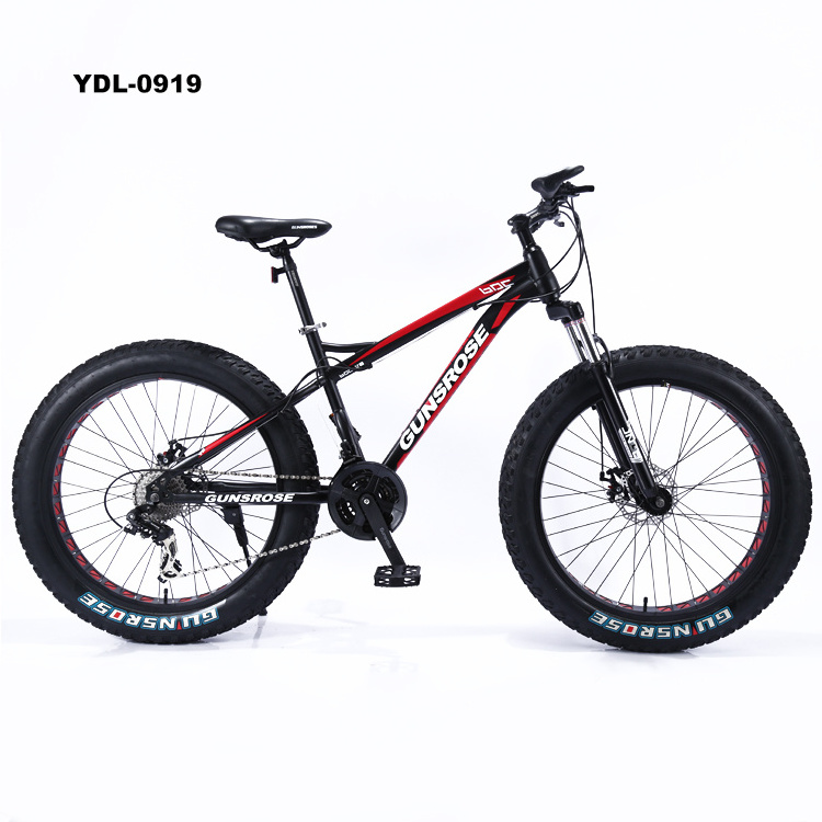 newest model 21 speed Fat Tire bisiklet 26x4.0 Inch  Mountain Bike bicycle