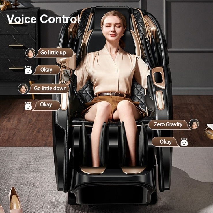 Yienjoy Factory Direct Modern Shiatsu 3D Zero Gravity Chair Massage Recliner Fullbody Smart 4D Massage Chair Built In Speakers