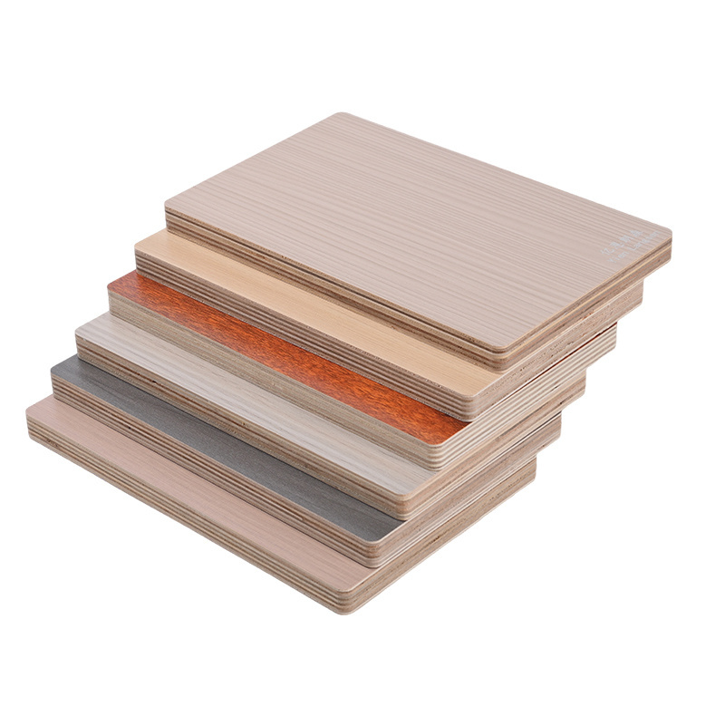 Wholesale Veneer Plywood Board  E1 Birch Wood Decorative Plywood Panels