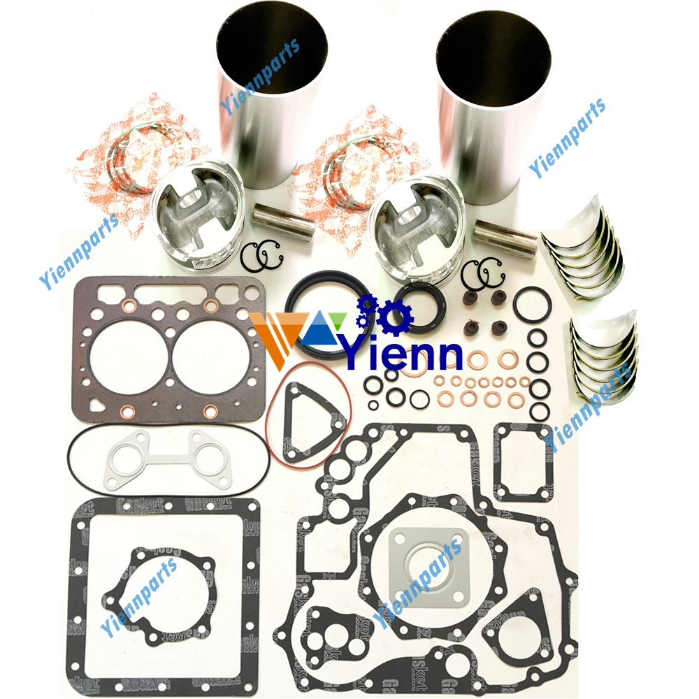 ZL600 Overhaul Rebuild Kit for Kubota Bobcat Loader Tractor B6000 Diesel Engine Spare Parts