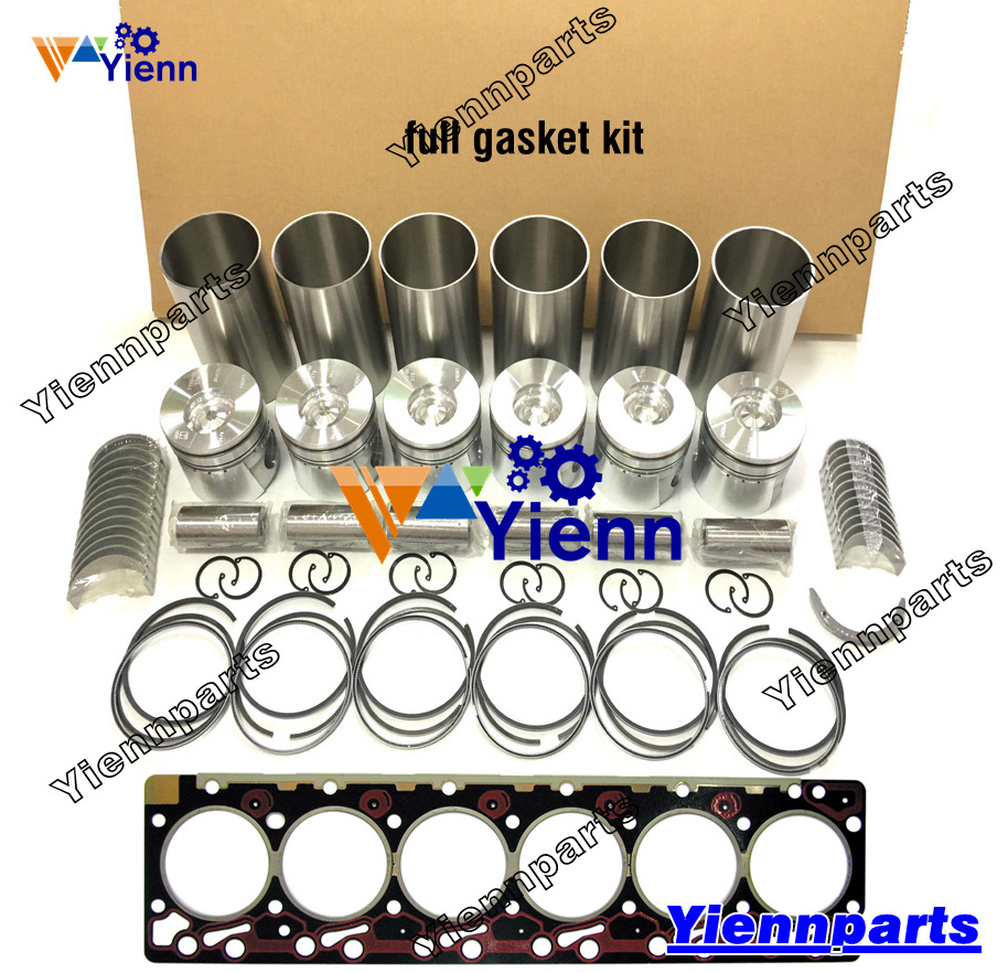 6BT Overhaul Rebuild Kit For Cummins 5.9L 12V Engine DODGE RAM PICKUP With Gasket Engine Rebuild Spares Parts