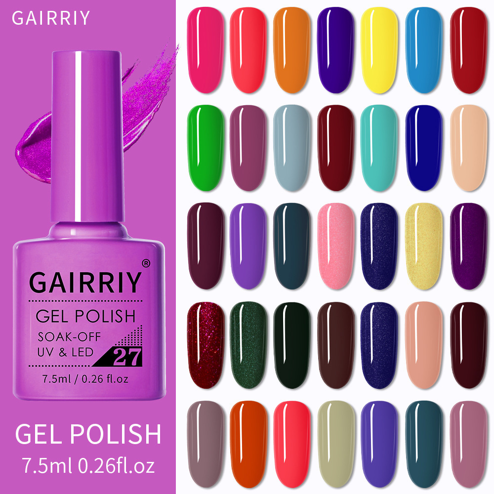 88 Colors 7.5ml Long Lasting Soak Off UV Gel Nail Polish Set Nails Salon Special Wholes Fast Drying Nail Glue Nailart Factory