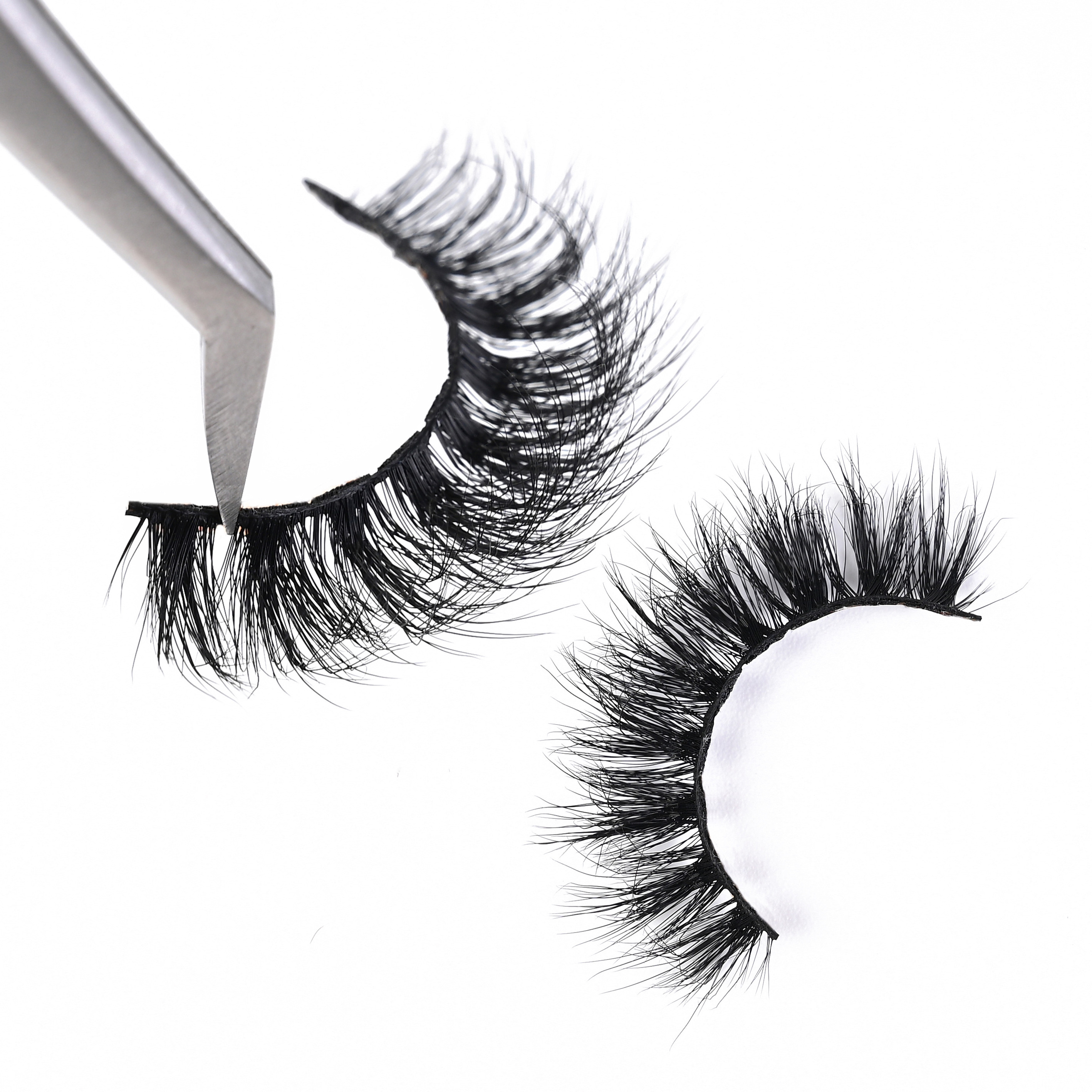 Yiernuo 3D effect full strip lashes wholesale Natural And Amazing Wearing Effect Faux Mink Eyelashes vegan faux cils