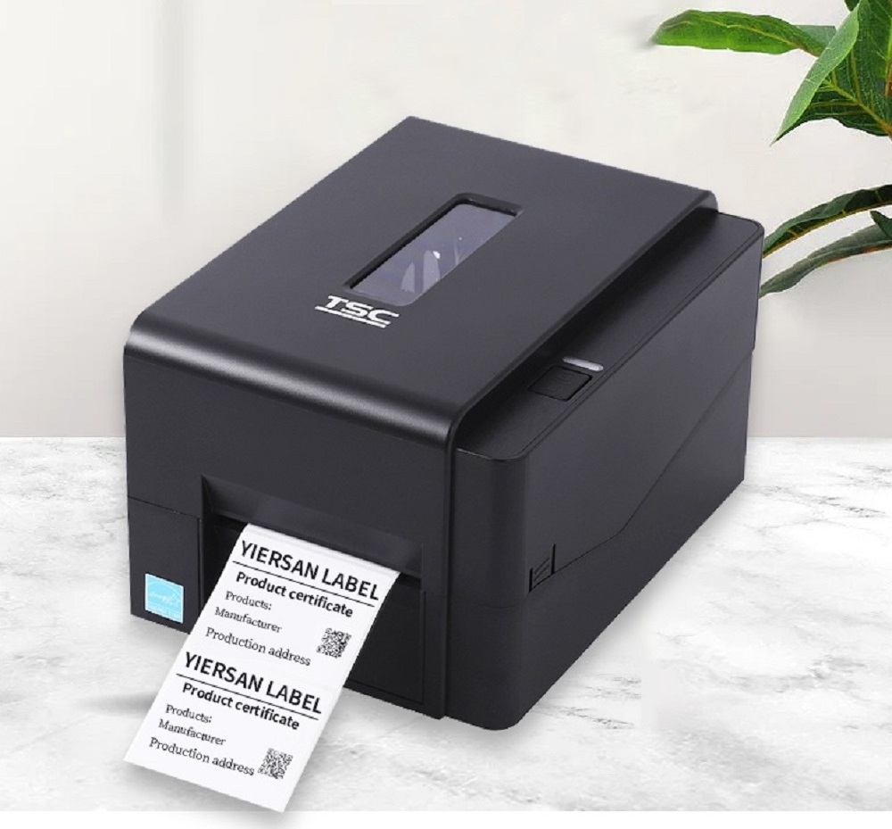 High quality TSC TE200 Transfer Ribbon printer Desktop Thermal  Barcode Shipping Label Printer for Receipt Bill Printing