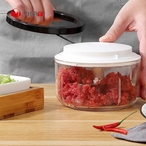 2024 Hand Portable Mini Pull Twist Salad Vegetable Chopper Speedy chopper multipurpose Kitchen Manual Food Chopper