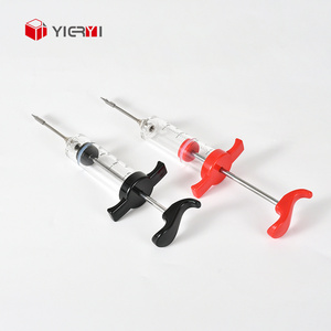 Hot Sale Kitchen Accessories 30 ml BBQ Meat Marinade Flavor Injector Kit Food Grade Syringe turkey Injector Syringe