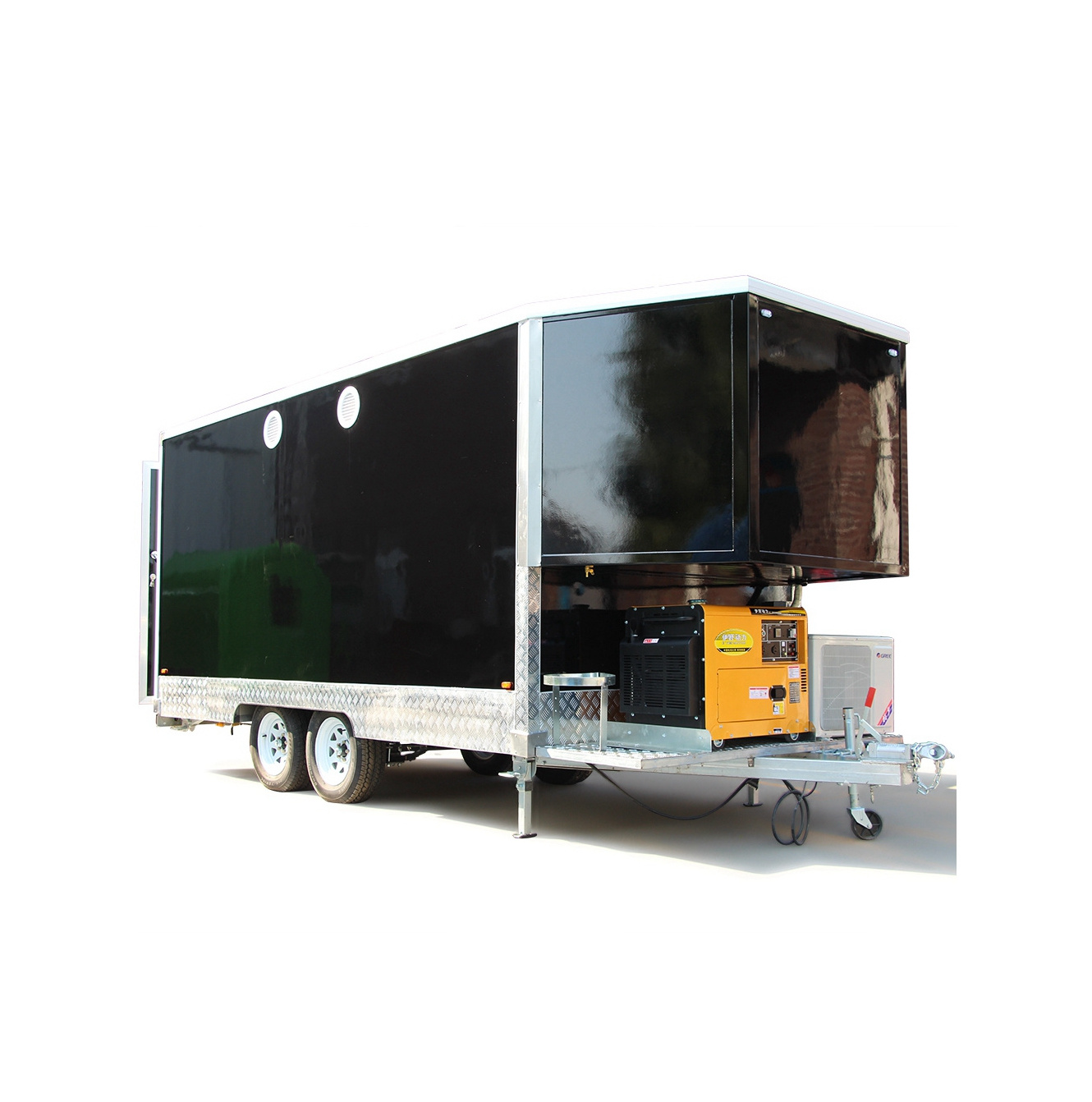 Multifunction  Fully Equipped Coffee Street Food Cart China food trailers