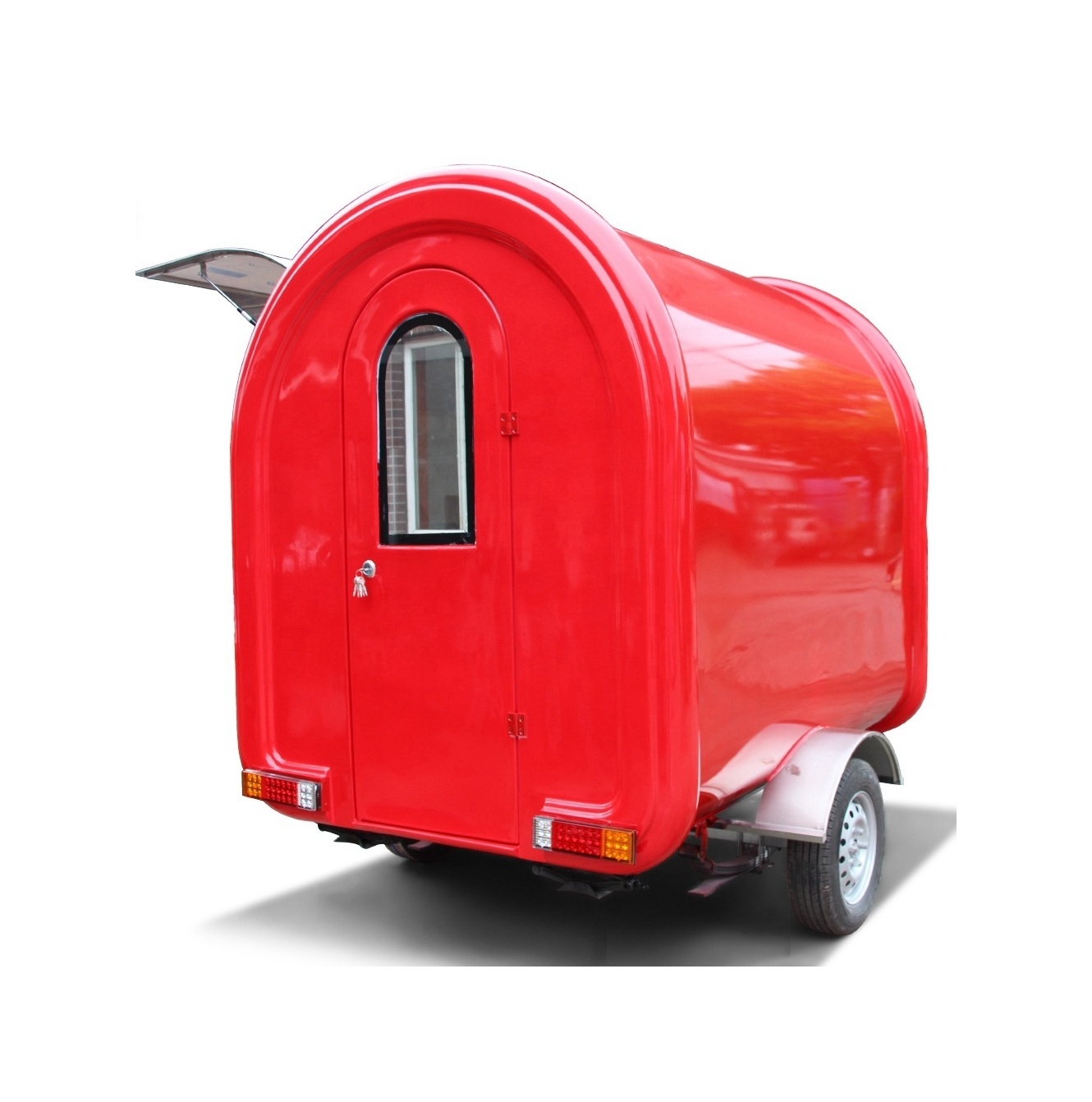 Yieson Luxury Vans electric scooters mobile food truck cart ice cream fast food cart Shawarma Burners Gyros Grill Food Cart