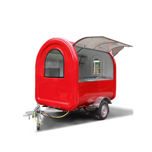 Yieson Luxury Vans electric scooters mobile food truck cart ice cream fast food cart Shawarma Burners Gyros Grill Food Cart