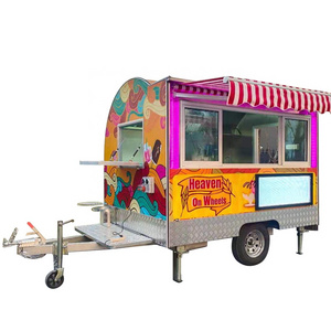 food cart  BBQ FOOD TRAILER