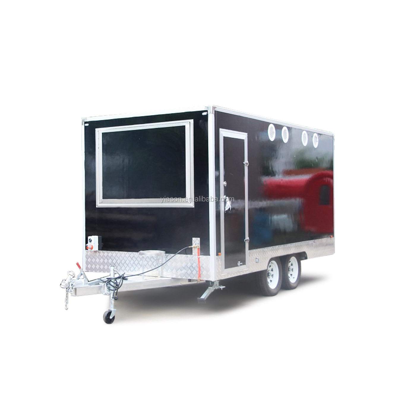 Top selling  Fast Food Truck with Kitchen trailer food Street Churros for sale