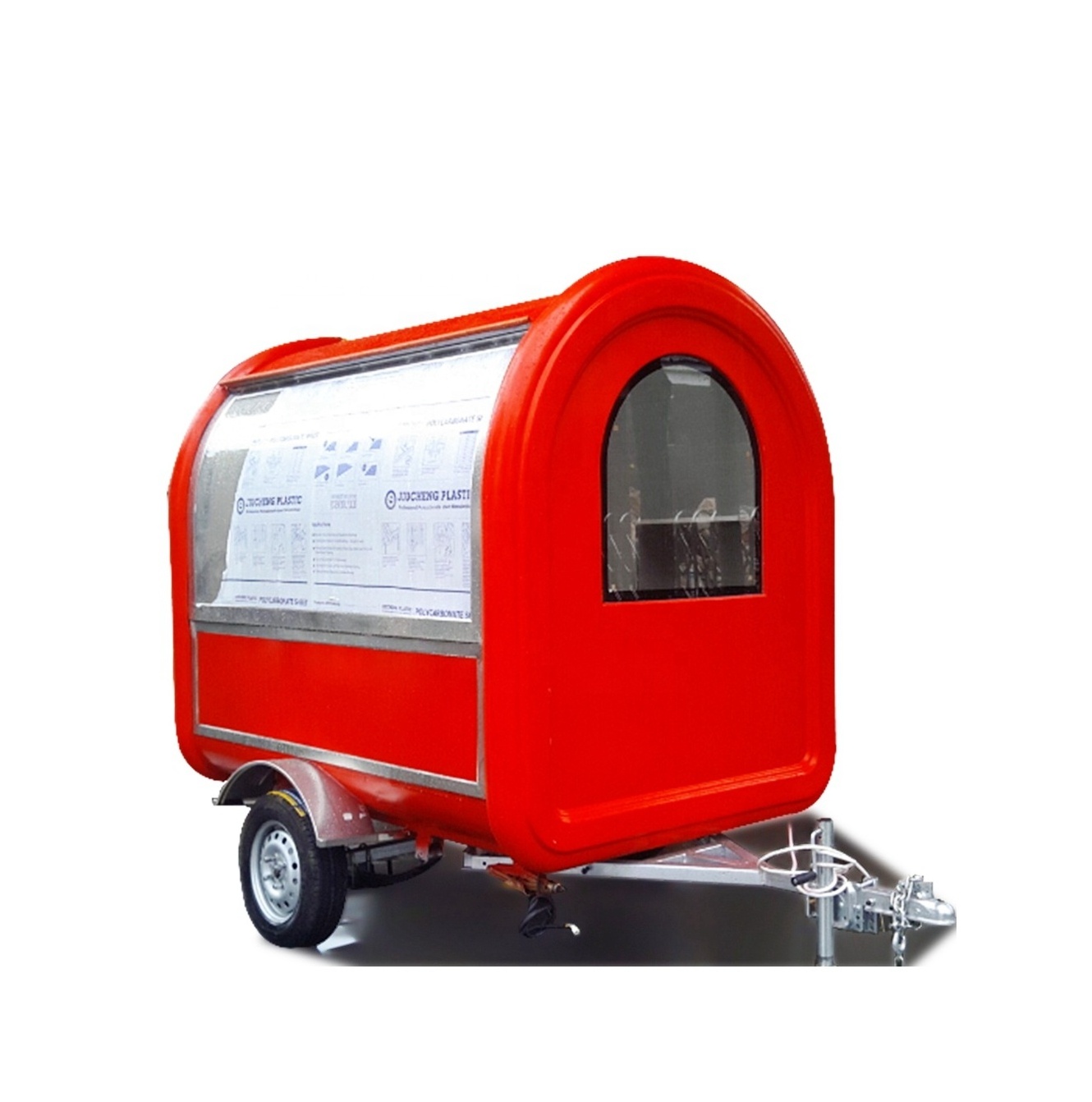 Yieson Luxury Vans electric scooters mobile food truck cart ice cream fast food cart Shawarma Burners Gyros Grill Food Cart