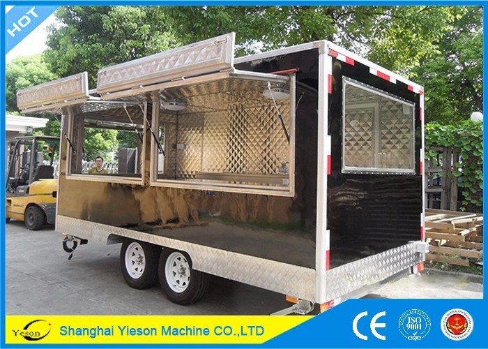 Top selling  Fast Food Truck with Kitchen trailer food Street Churros for sale