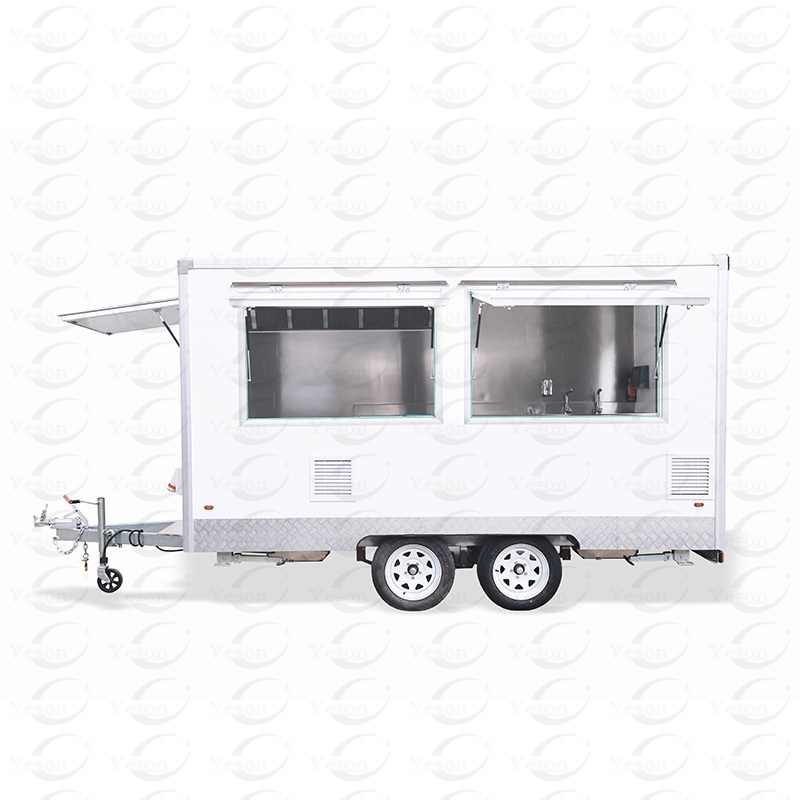 Concession Truck Fully Equipped Trucks Mobile Food Trailer Mini