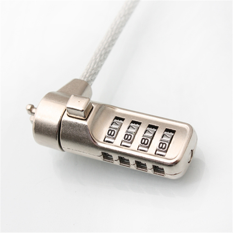 High Security  4 digit Cable Computer Lock for sale