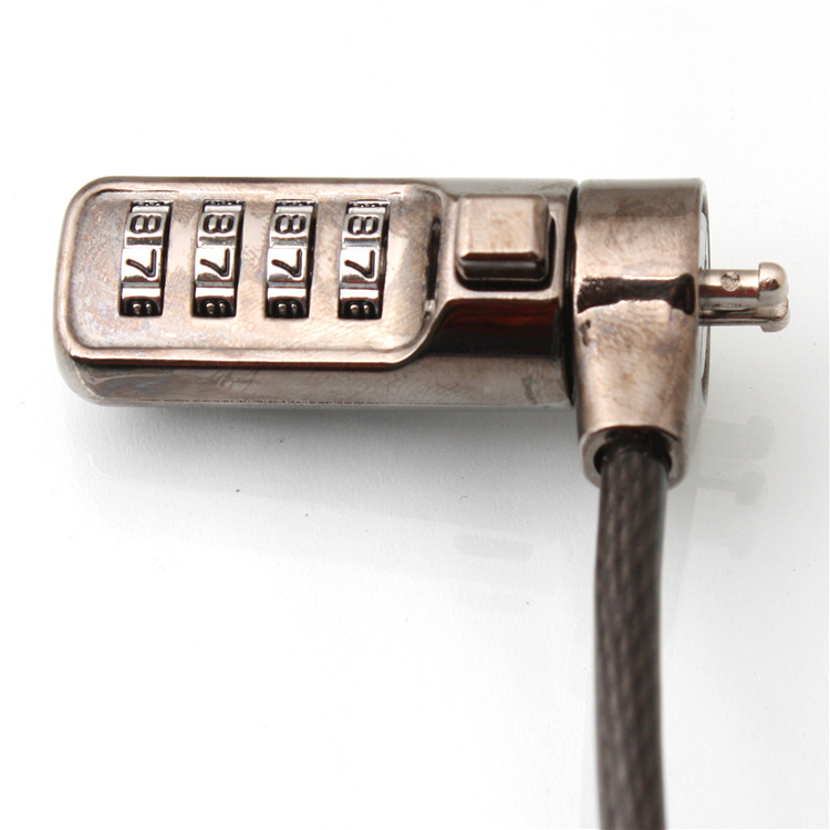 High Security  4 digit Cable Computer Lock for sale