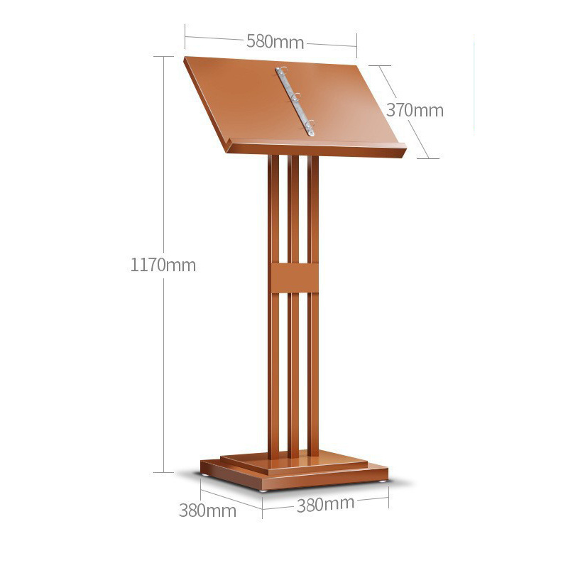 Restaurant Menu Display Stand With Lights Sales Office Contract Publicity Rack A4 Hotel Menu Page Flip Floor Display Stand