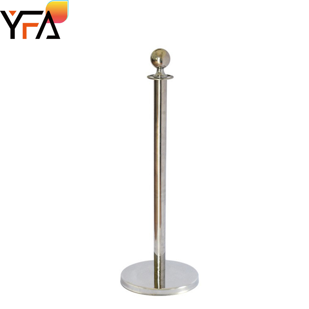 Stainless Steel Manager Stand Office Barrier Post, Queue Security Guard Post Stanchion,Crowd Control Barrier Stanchion poles.