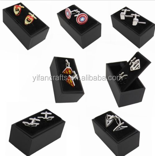 US Superhero retro Cuff Links jewelry wedding Party mens novelty cufflinks