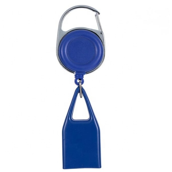 2023  best sellers Retractable Pull Reel Keychain Lighter Holder