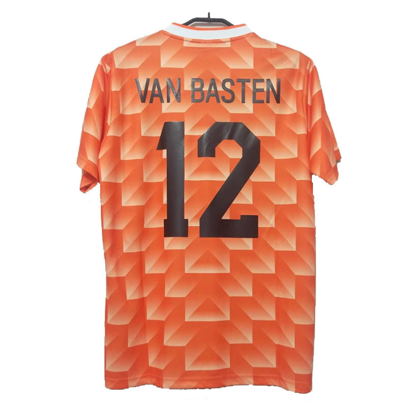 Retro 1988 vintage Jerseys 88 Van Basten 96 97 98 Holland BERGKAMP Gullit Rijkaard 2000 2008 classic football shirts