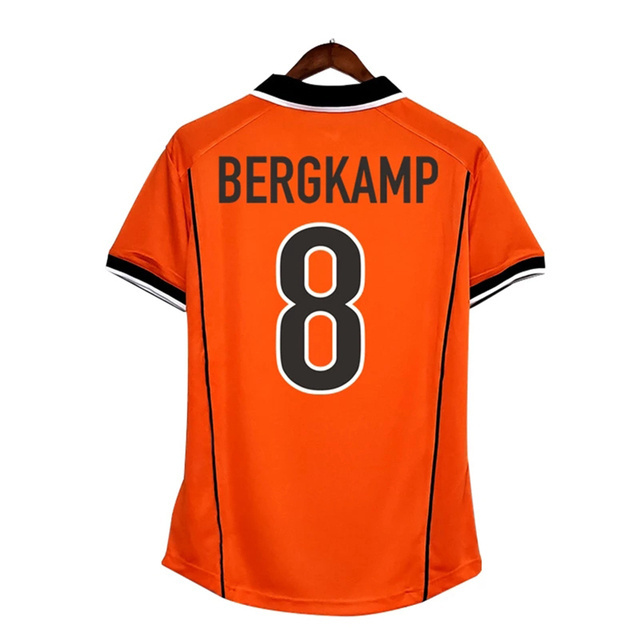 Retro 1988 vintage Jerseys 88 Van Basten 96 97 98 Holland BERGKAMP Gullit Rijkaard 2000 2008 classic football shirts