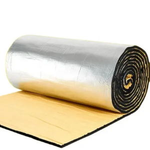 Factory wholesale aluminum foil rubber foaming products Acoustic rubber foam roll for acoustic rubber foam roll