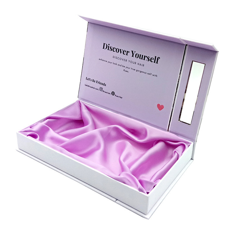 Custom White Luxury Cosmetic Recycled Colour Printing Logo Shipping Mailer Packaging Paper Box