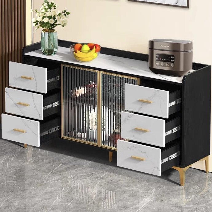 Hot selling modern chest of drawers sideboard with drawers small cabinet for home office storage cabinet living room bedroom use