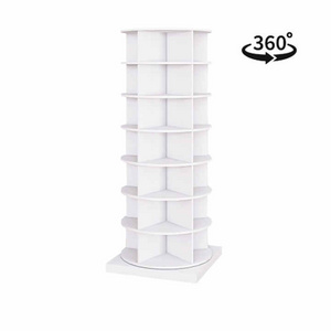 Multifunctional wooden 360 Rotating Shoe Cabinet Strong and High Quality Rotating Shoe Rack Tower   for Living Room