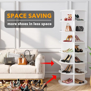 Original Rotating shoe rack 360 Spinning shoe rack One and only that contains 35 shelves