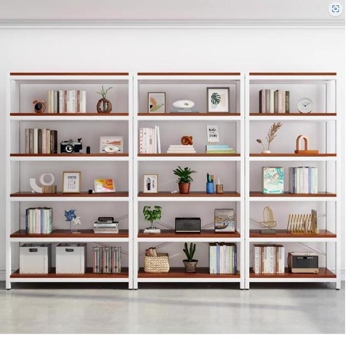 Bookcase with 6 shelves Small Diagonal Elegant and Functional Bookcase Models modern open shelf bookcase