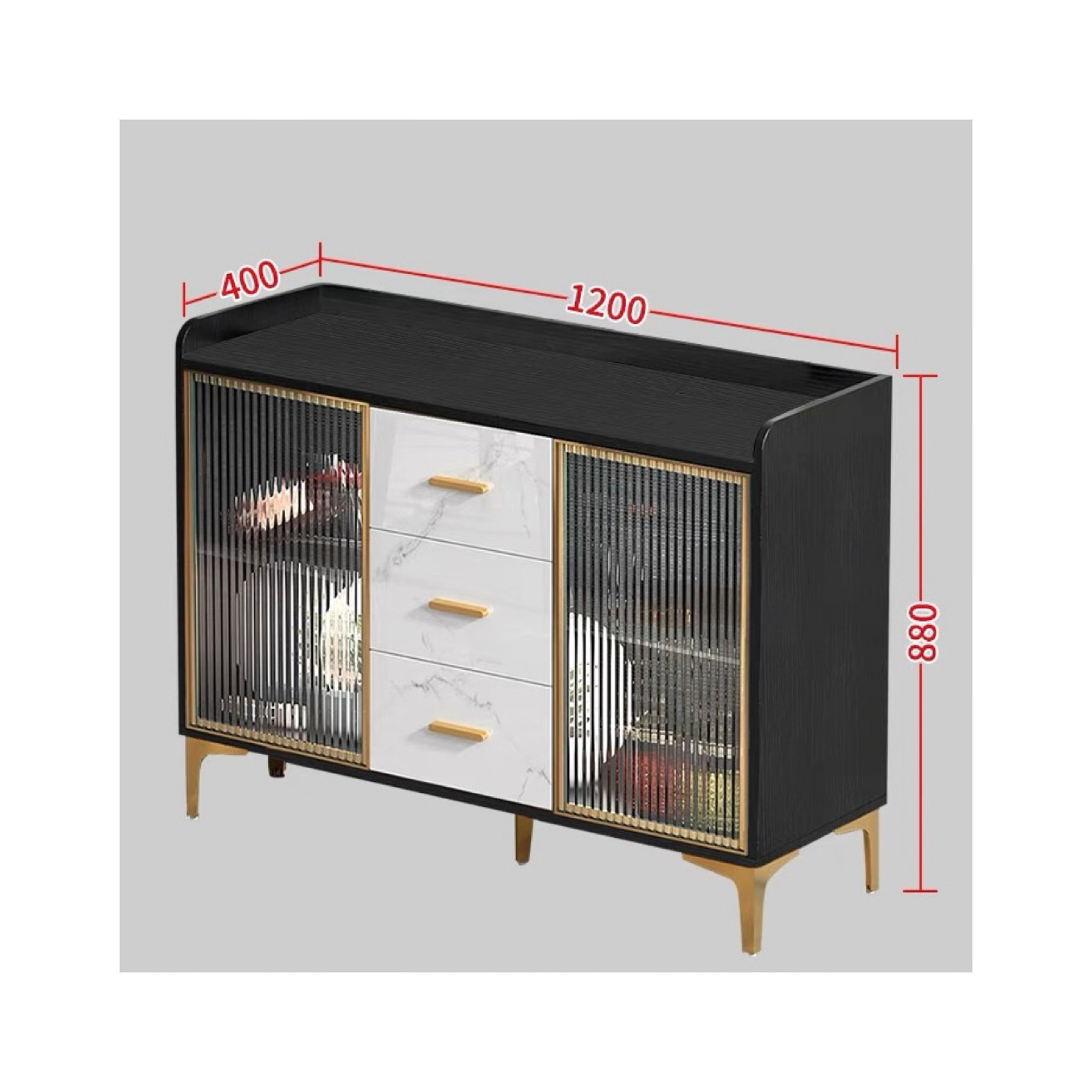 Hot selling modern chest of drawers sideboard with drawers small cabinet for home office storage cabinet living room bedroom use