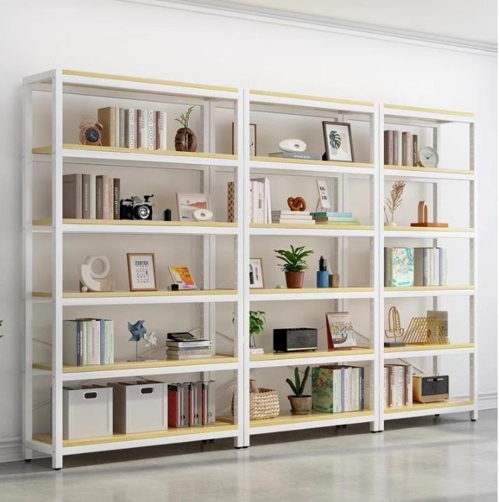 Bookcase with 6 shelves Small Diagonal Elegant and Functional Bookcase Models modern open shelf bookcase