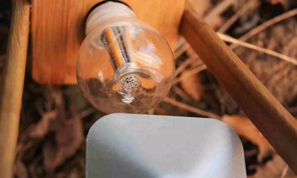 Natural Bamboo Camping Light Table Lamp Decorative Indoor Lantern Garden Lamp Magic Cool Camping Light