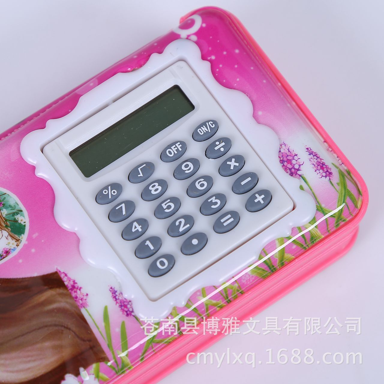 Exquisite Unique Calculator Pencil Case Cartoon Durable Multifunctional Pencil Case